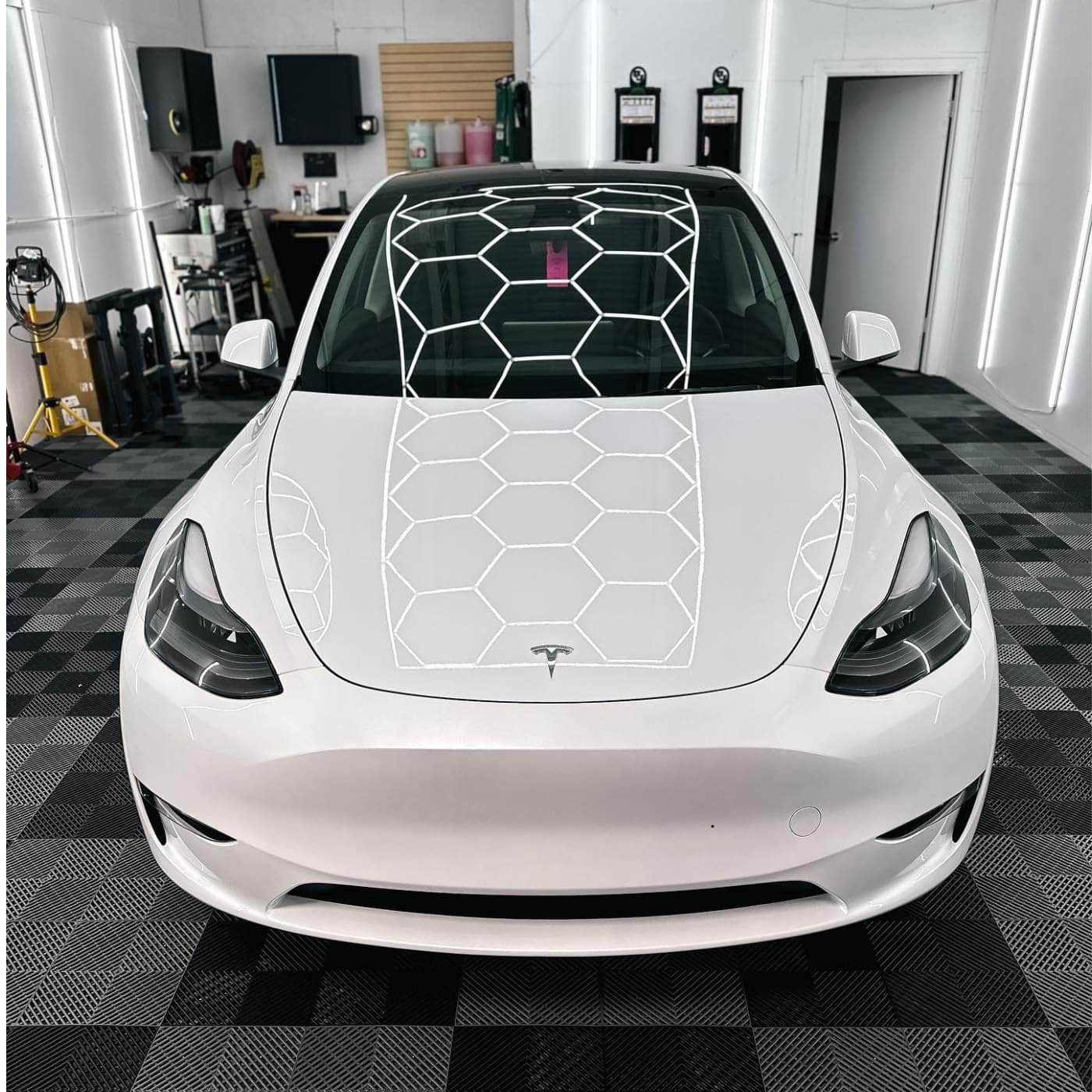 Tesla Model Y Paint Correction Dallas - Martin Auto Detailing