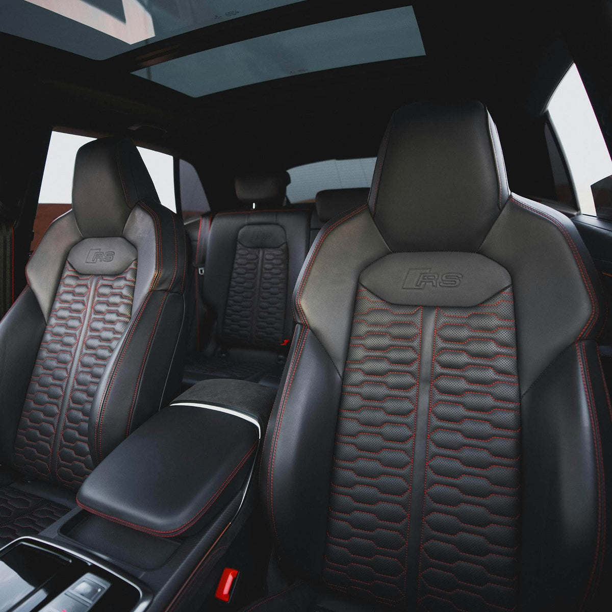 Audi Interior Ceramic Coating Dallas TX With Gtechniq Seat And Fabric Protection - Martin Auto Detailing