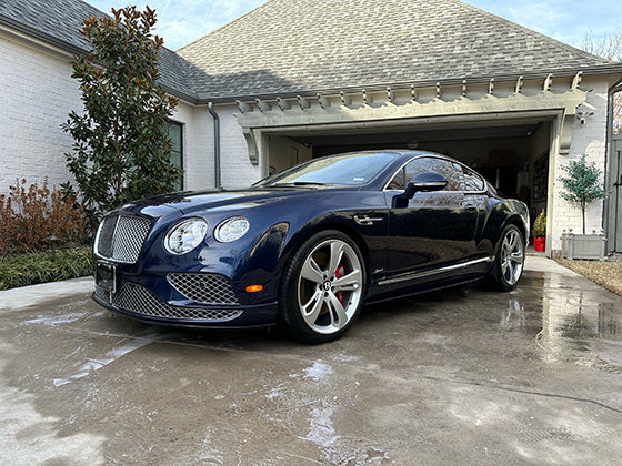 Bentley Exterior Wash - Martin Auto Detailing
