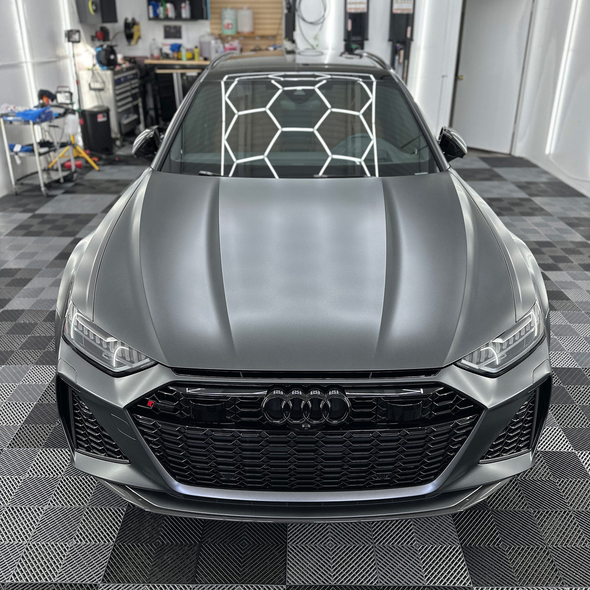 Audi RS6 Halo Wrap Ceramic Coating - Martin Auto Detailing