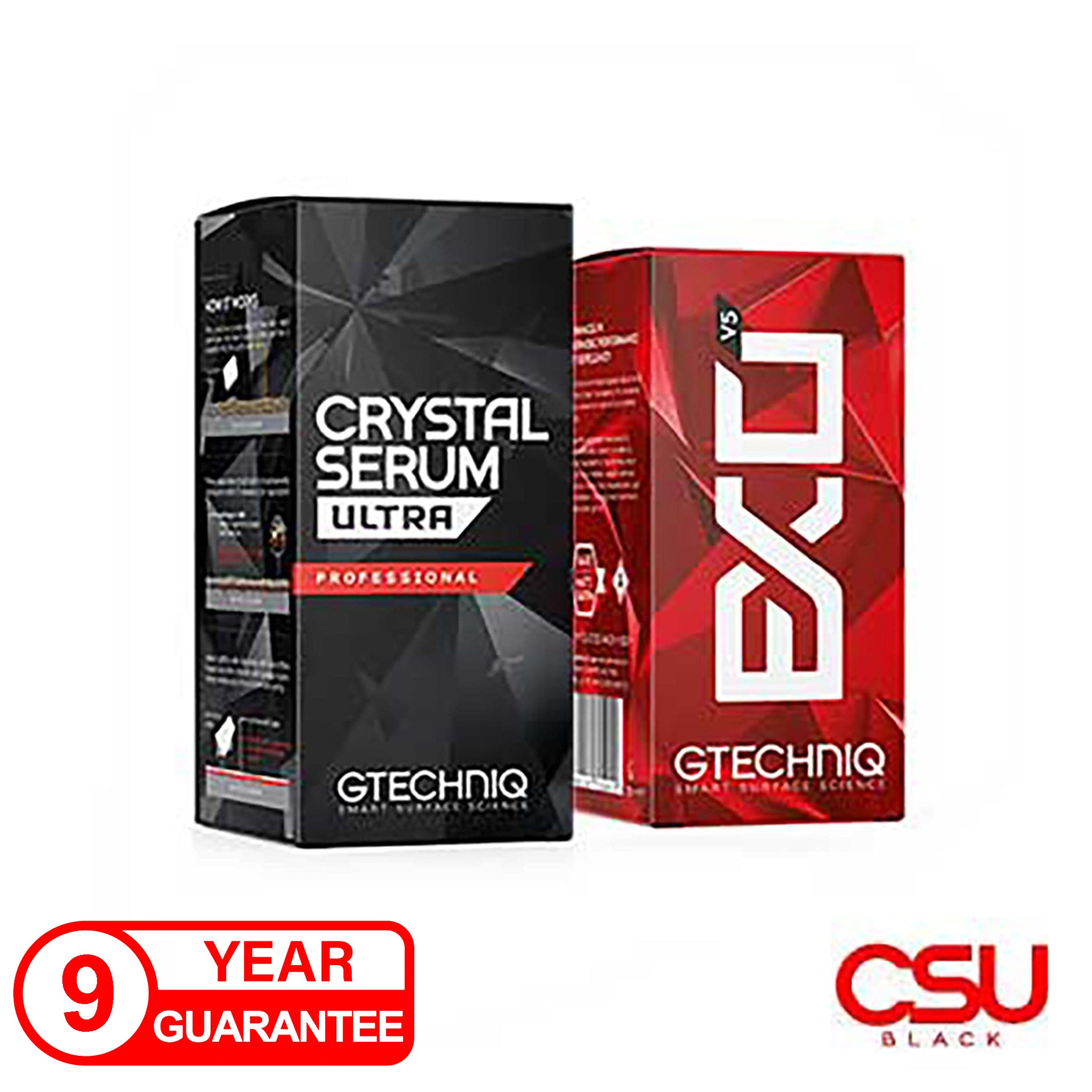 Gtechniq Crystal Serum Light & EXOv4 EXO v4 Ceramic Paint Coating Combo Kit  50ml
