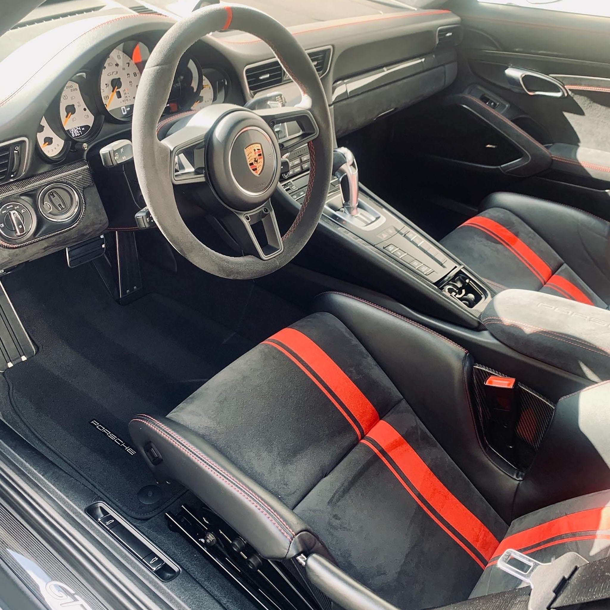 Porsche GT3 Interior Detail - Martin Auto Detailing