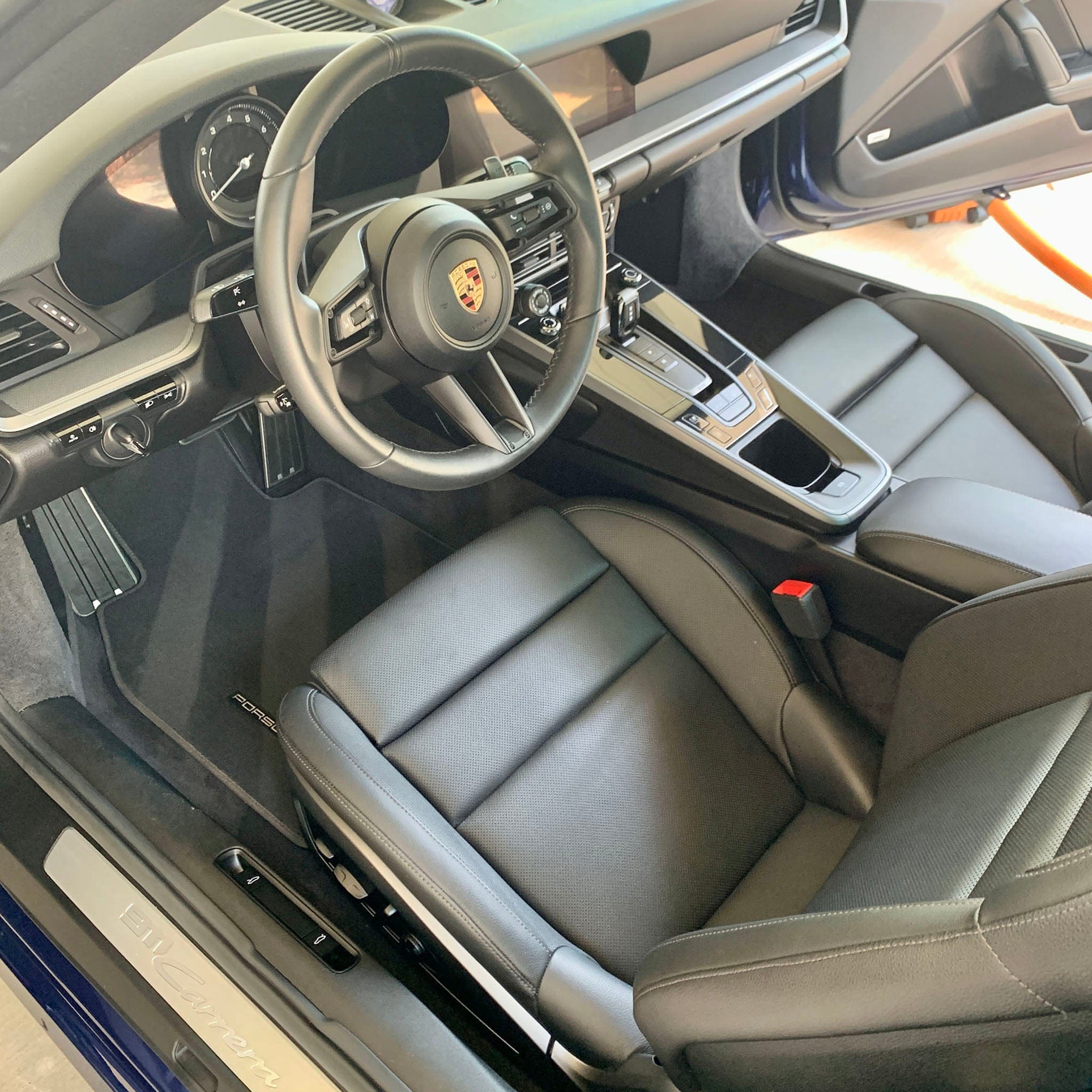 Porsche 911 Sport Car Interior Detail - Martin Auto Detailing