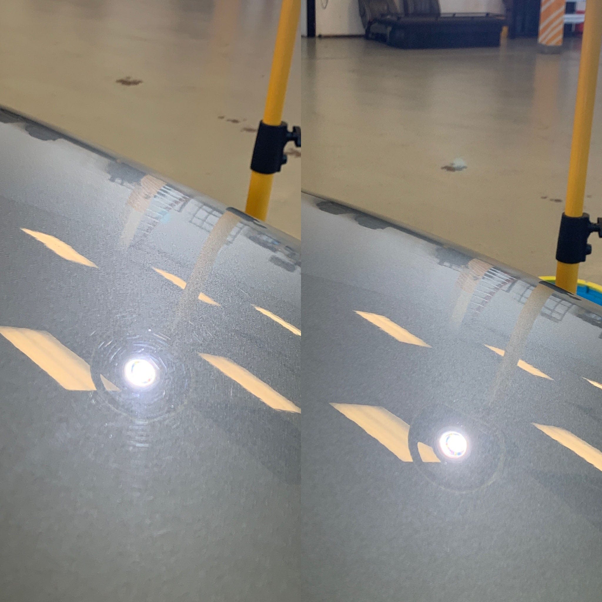 Silver Paint Swirl Marks Paint Correction - Martin Auto Detailing